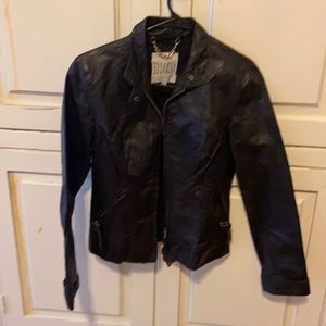 Leather jacket